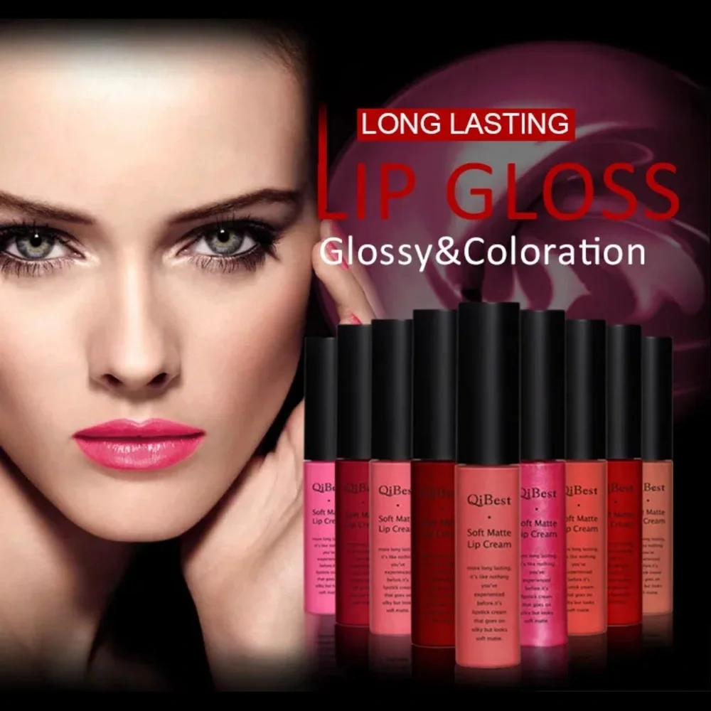 QiBest Soft‎ Matte Lip Cream Color #27 NEW